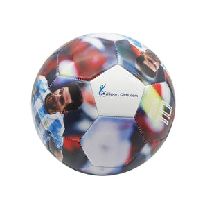 Superstar Soccer Ball FIFA Size 5 Best Gift for Soccer Training | Cristiano Ronaldo Portugal Juventus CR7 | Leo Messi Barcelona | Neymar Jr Brazil | Italy | England | USA