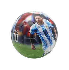 Superstar Soccer Ball FIFA Size 5 Best Gift for Soccer Training | Cristiano Ronaldo Portugal Juventus CR7 | Leo Messi Barcelona | Neymar Jr Brazil | Italy | England | USA