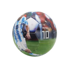 Load image into Gallery viewer, Superstar Soccer Ball FIFA Size 5 Best Gift for Soccer Training | Cristiano Ronaldo Portugal Juventus CR7 | Leo Messi Barcelona | Neymar Jr Brazil | Italy | England | USA