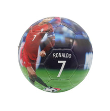 Load image into Gallery viewer, Cristiano Ronaldo Portugal Juventus CR7 Superstar Soccer Ball FIFA Size 5 Best Gift for Soccer Fan