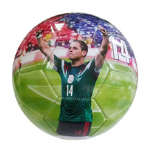 Load image into Gallery viewer, iSport Gifts Superstar Player Soccer Ball Training Gift Size 5 | Juventus Ronaldo 7 | Barcelona Messi 10 | Hazard | Pogba | Chicharito | Ozil | Alexis | Ibra | Italy Football Pelota