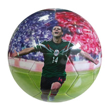 Load image into Gallery viewer, iSport Gifts Superstar Player Soccer Ball Training Gift Size 5 | Juventus Ronaldo 7 | Barcelona Messi 10 | Hazard | Pogba | Chicharito | Ozil | Alexis | Ibra | Italy Football Pelota