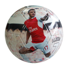 Load image into Gallery viewer, Arsenal Alexis Gifts Superstar Player Soccer Ball Training Gift Size 5