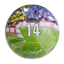 Load image into Gallery viewer, iSport Gifts Superstar Player Soccer Ball Training Gift Size 5 | Juventus Ronaldo 7 | Barcelona Messi 10 | Hazard | Pogba | Chicharito | Ozil | Alexis | Ibra | Italy Football Pelota