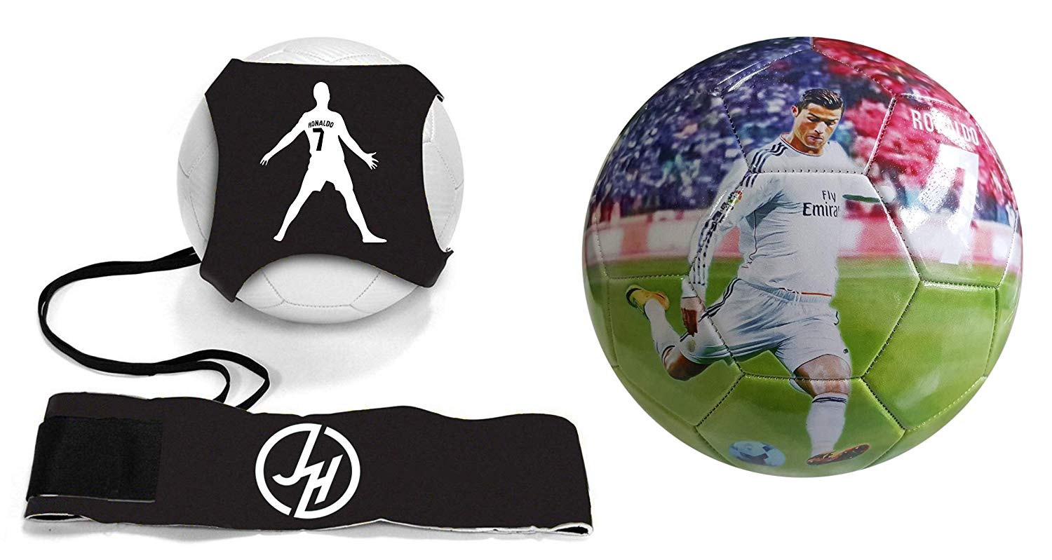 Cristiano Ronaldo Juventus CR7 Superstar Soccer Ball Best Gift for Soccer TrainingFIFA Size 5