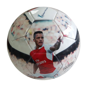 Arsenal Alexis Gifts Superstar Player Soccer Ball Training Gift Size 5