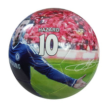 Load image into Gallery viewer, Chelsea Hazard #10 Superstar Player Soccer Ball Training Gift Size 5