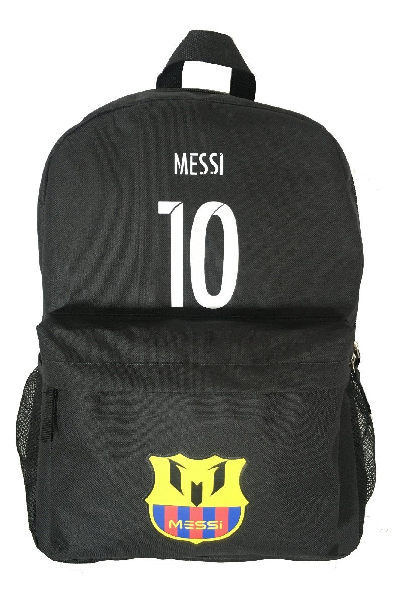 Forever Fanatics Barcelona Messi #10 Soccer Backpack ✓ Premium Unique School Bag for Messi #10 Soccer Fans (Backpack, Messi #10)