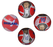 Load image into Gallery viewer, England Rooney #10 Superstar Soccer Ball FIFA Best Gift for Soccer Fan Size 5