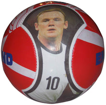 Load image into Gallery viewer, England Rooney #10 Superstar Soccer Ball FIFA Best Gift for Soccer Fan Size 5