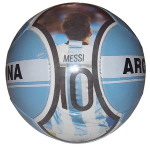 Argentina Messi #10 Superstar Soccer Ball FIFA Best Gift for Fan Size 5