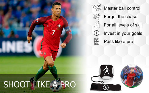 Cristiano Ronaldo Portugal CR7  Superstar Soccer Ball FIFA Size 5 Best Gift for Soccer Training